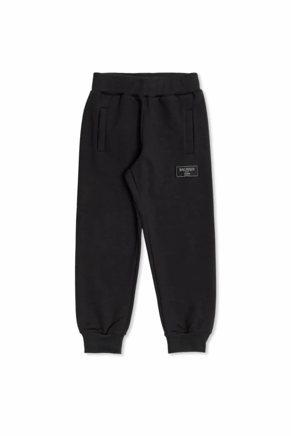 Balmain Kids CZARNY Spodnie dresowe