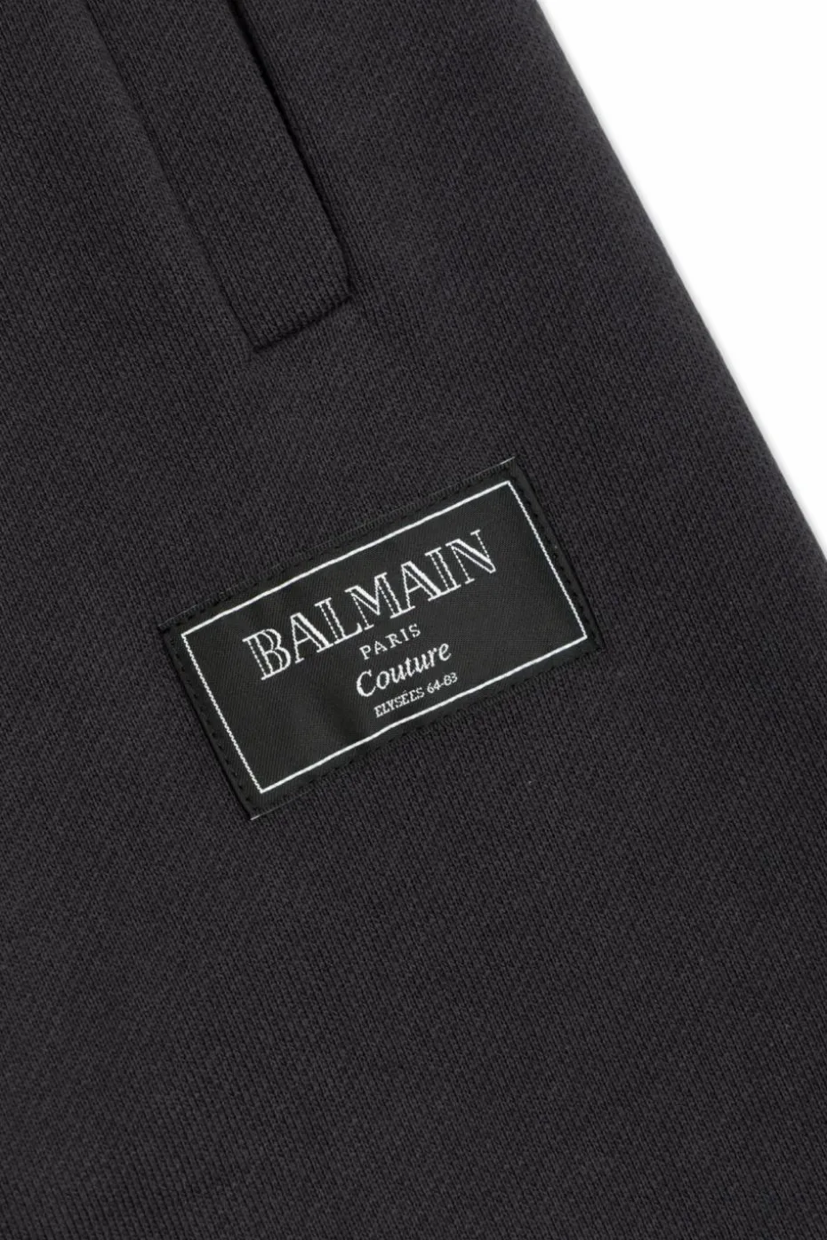 Balmain Kids CZARNY Spodnie dresowe