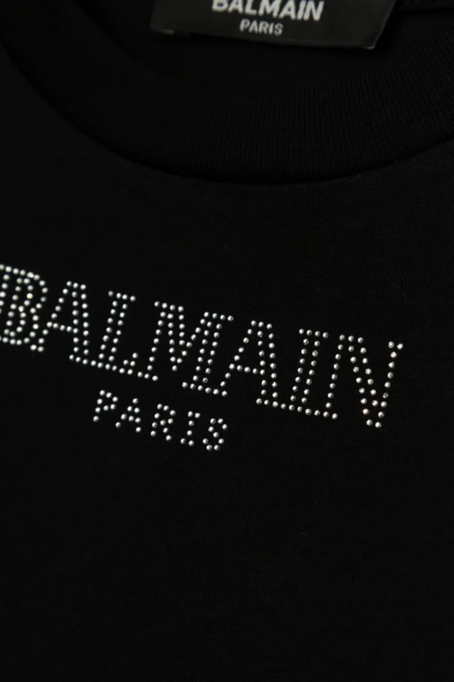 Balmain Kids CZARNY Sukienka z logo