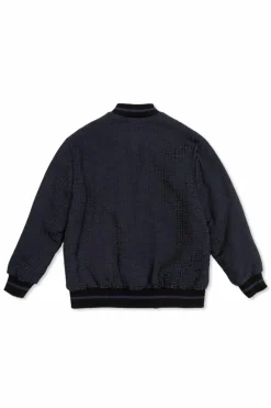 Balmain Kids GRANATOWY Kurtka typu `bomber`