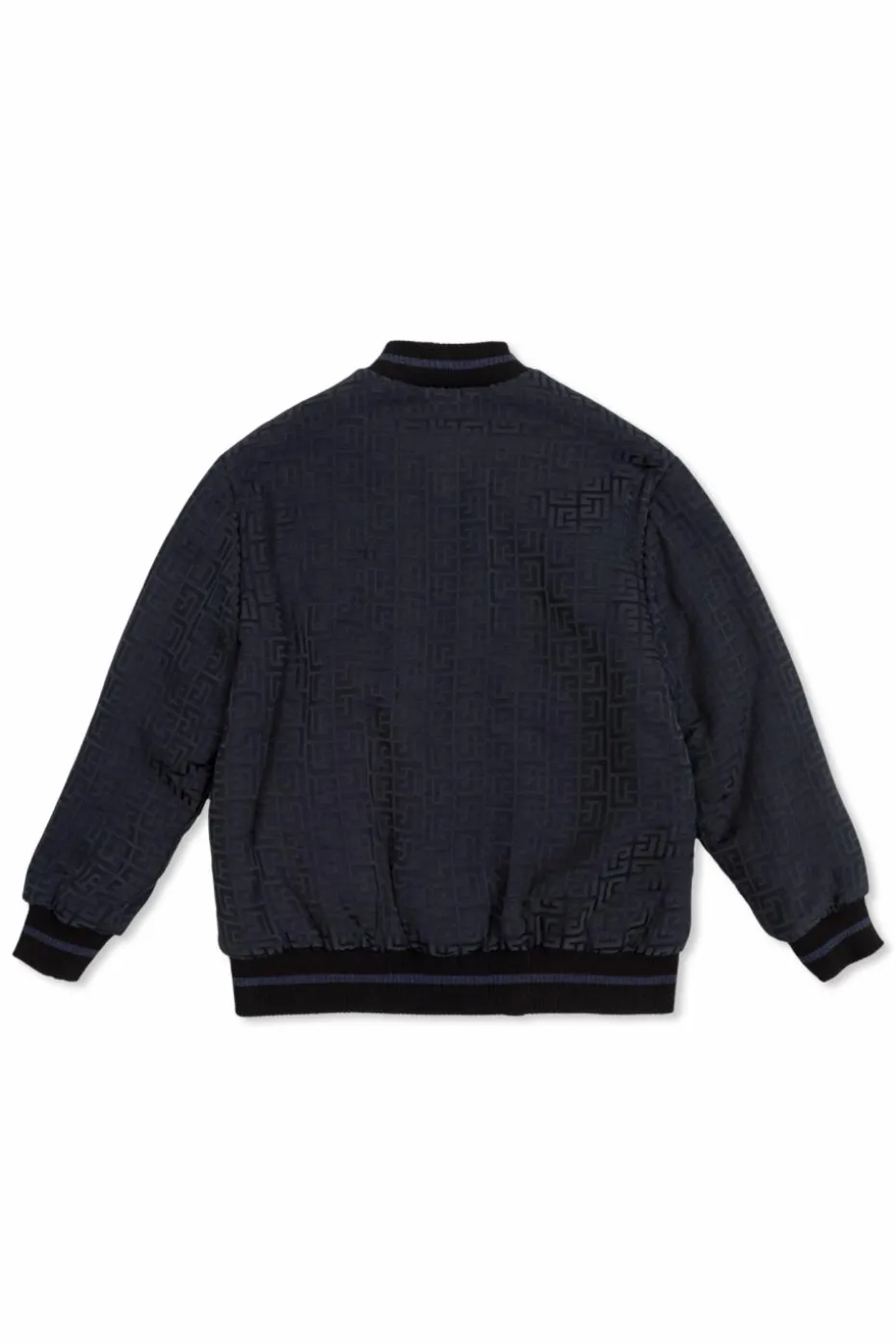 Balmain Kids GRANATOWY Kurtka typu `bomber`