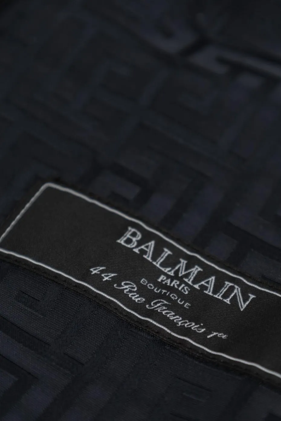 Balmain Kids GRANATOWY Kurtka typu `bomber`