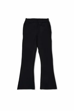 Balmain Kids GRANATOWY Spodnie z monogramem