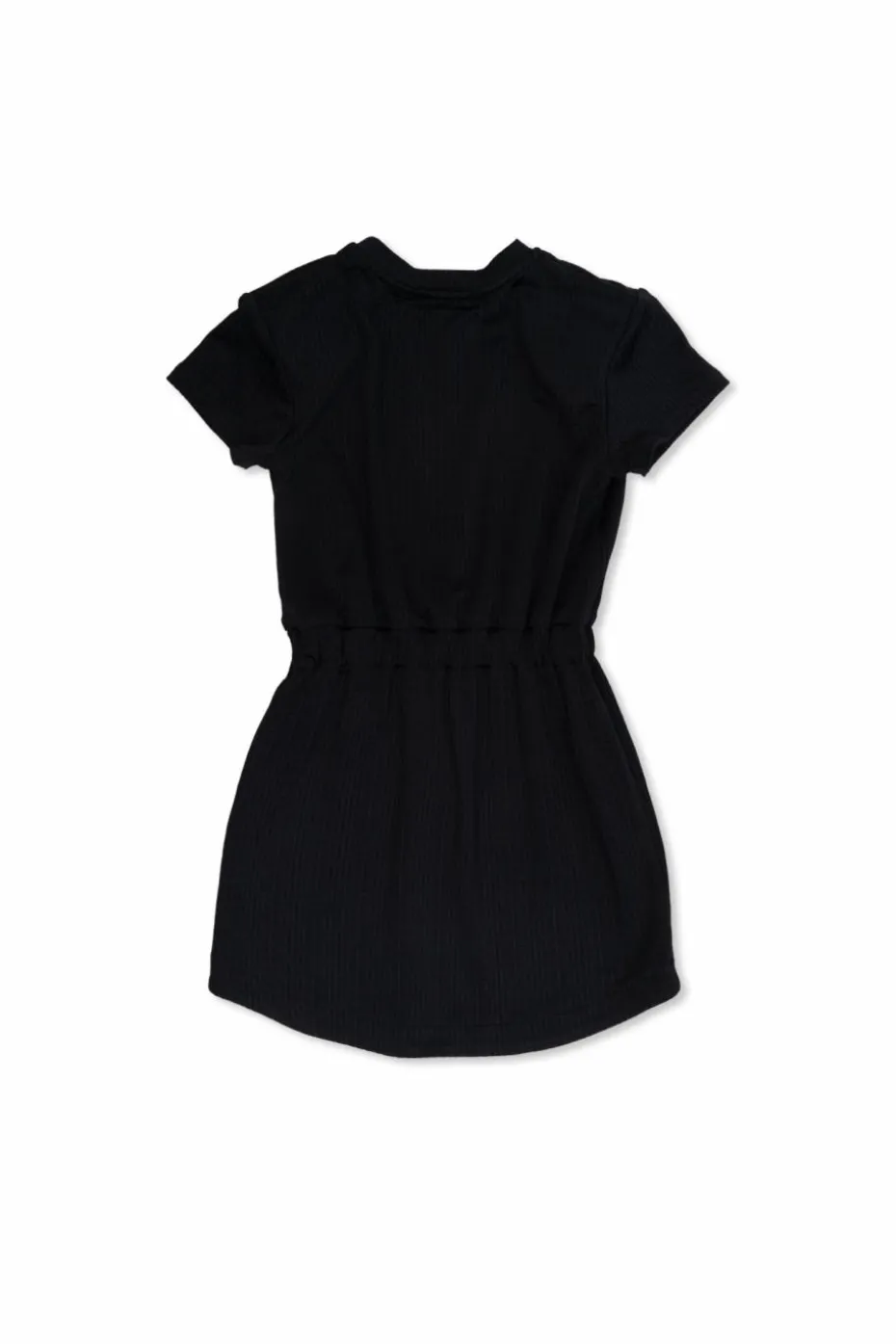 Balmain Kids GRANATOWY Sukienka z monogramem