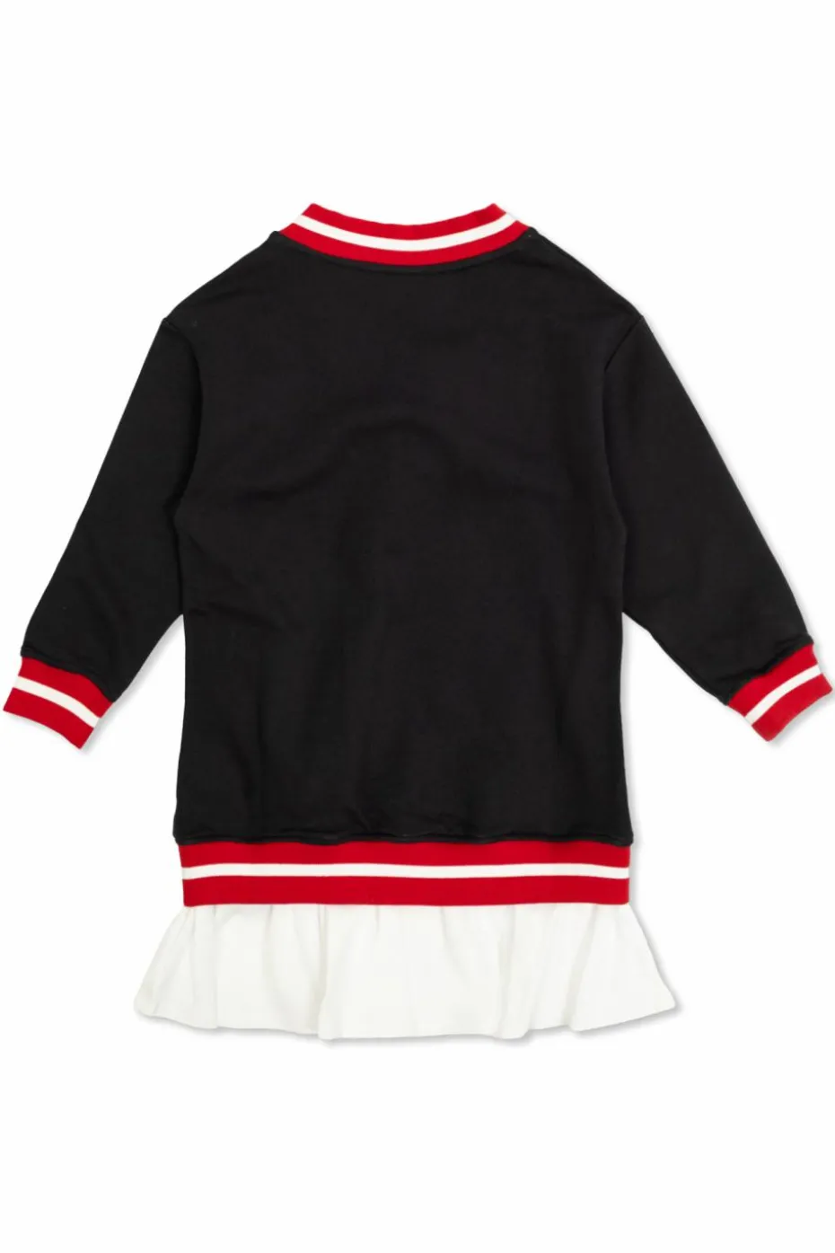 Balmain Kids GRANATOWY Sukienka z logo