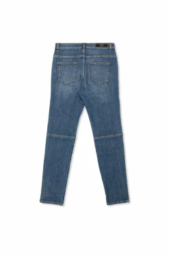 Balmain Kids NIEBIESKI Jeansy z efektem `vintage`