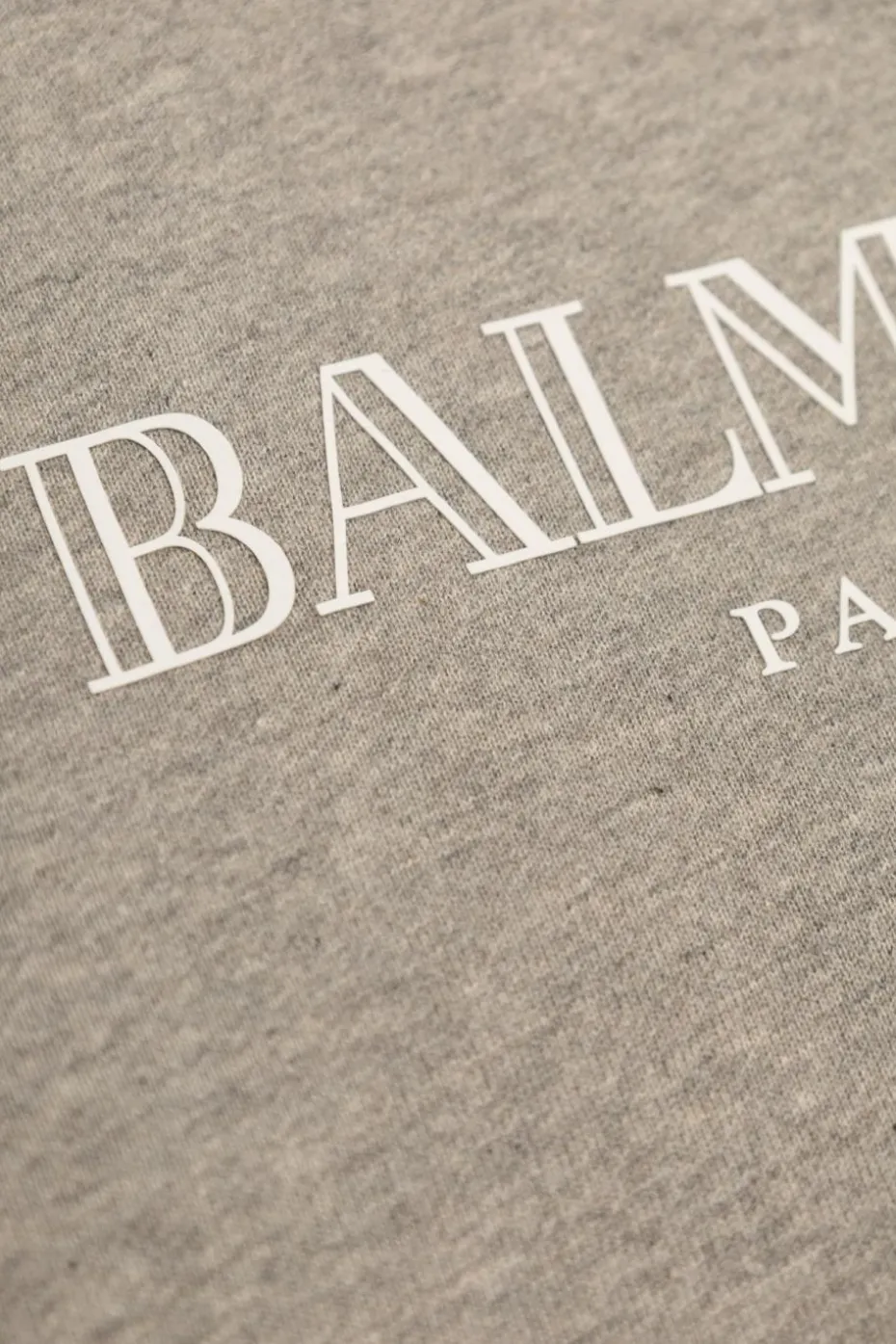 Balmain Kids SZARY Bluza z nadrukowanym logo