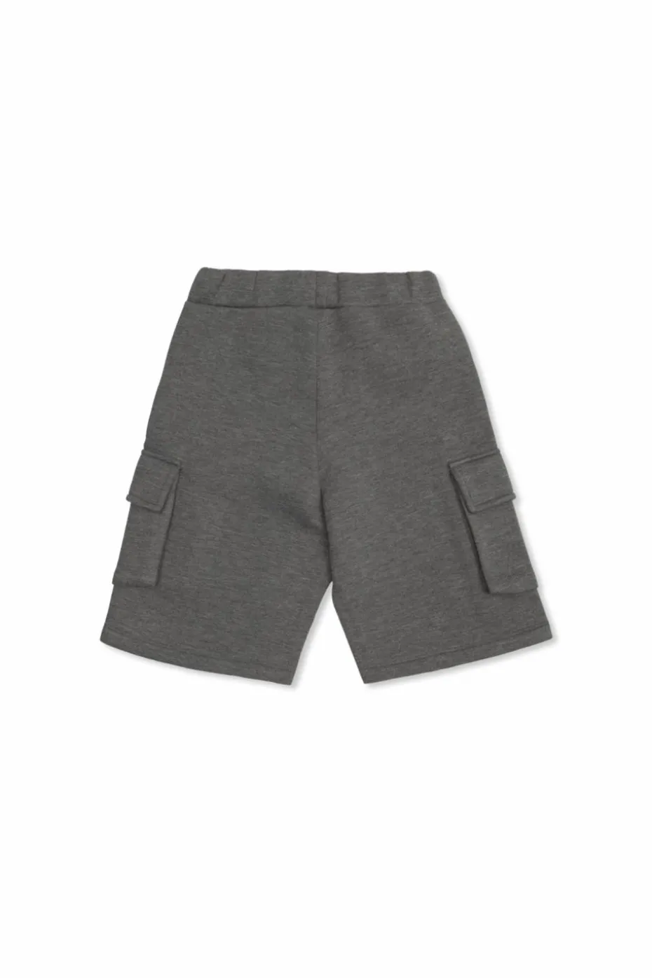 Balmain Kids SZARY Szorty z logo