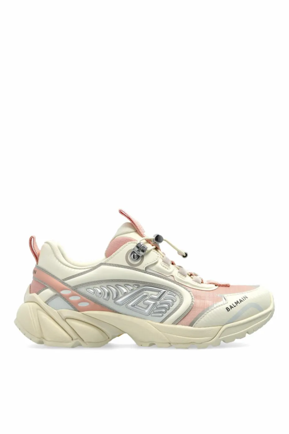 Balmain kremowy Buty sportowe `Cosmic Dust`