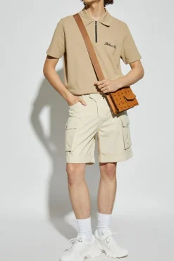 Balmain kremowy Szorty typu `cargo`