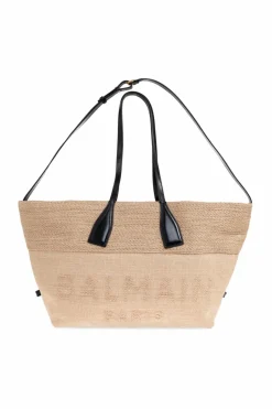 Balmain kremowy Torba typu `shopper`