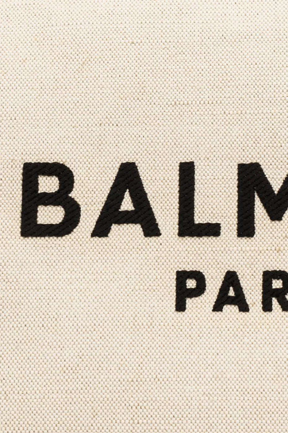 Balmain kremowy Torba z logo typu ‘shopper’
