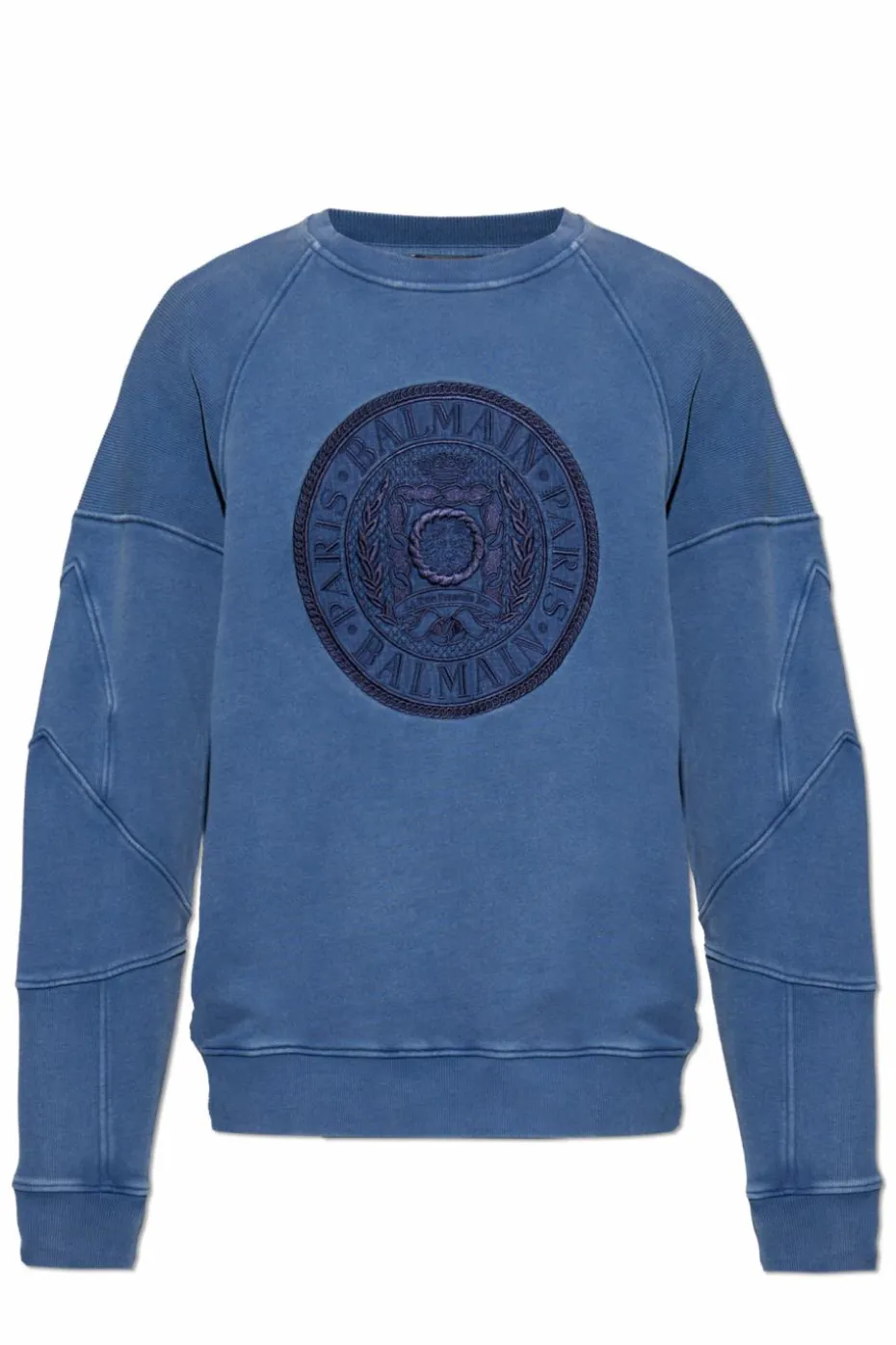 Balmain NIEBIESKI Bluza z wyszytym logo