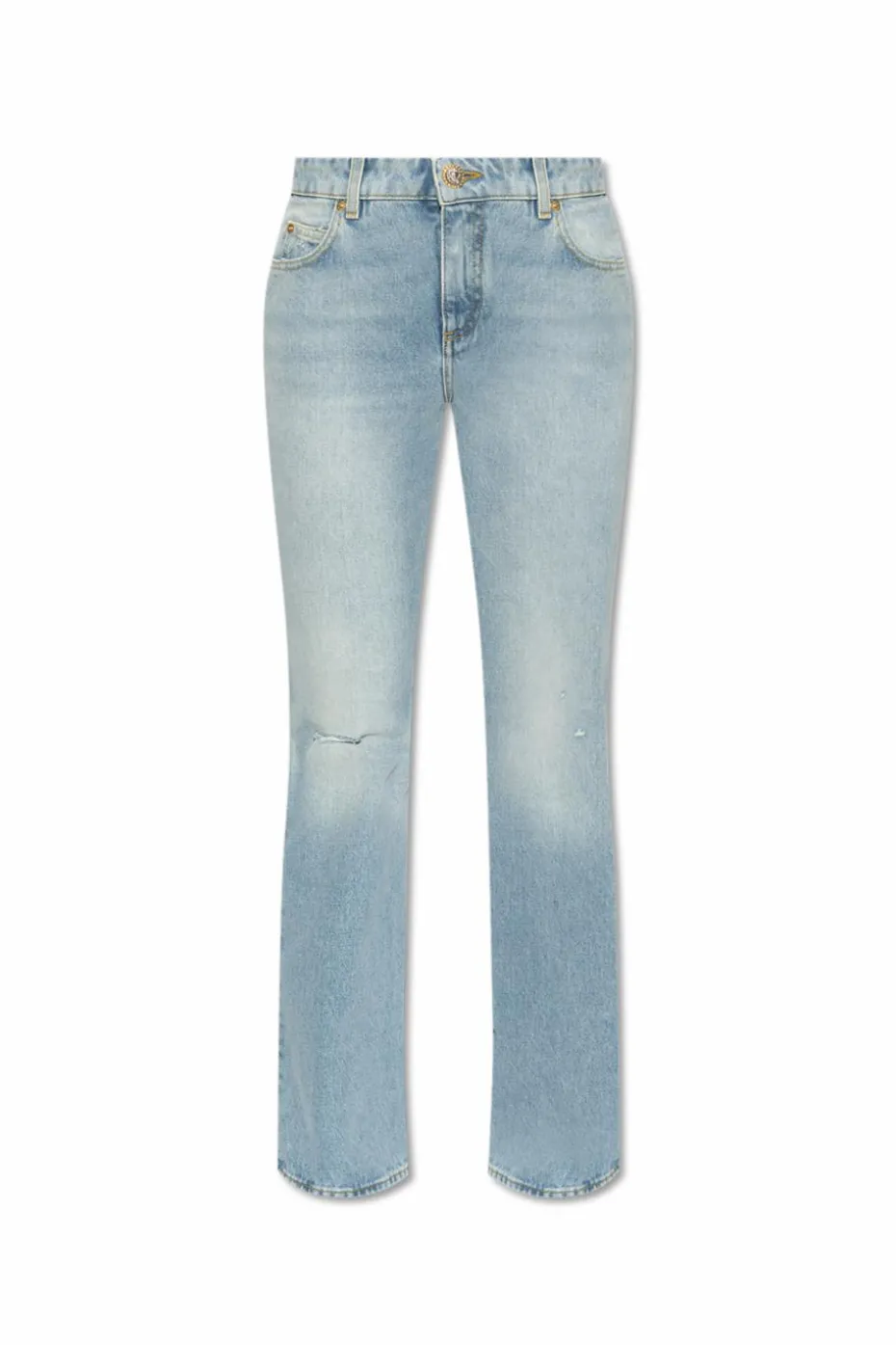 Balmain NIEBIESKI Jeansy typu `flare`