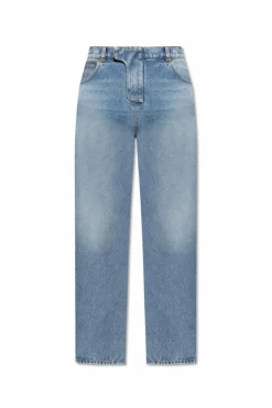 Balmain NIEBIESKI Jeansy z lekko zwężanymi nogawkami