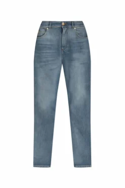 Balmain NIEBIESKI Jeansy ze zwężanymi nogawkami