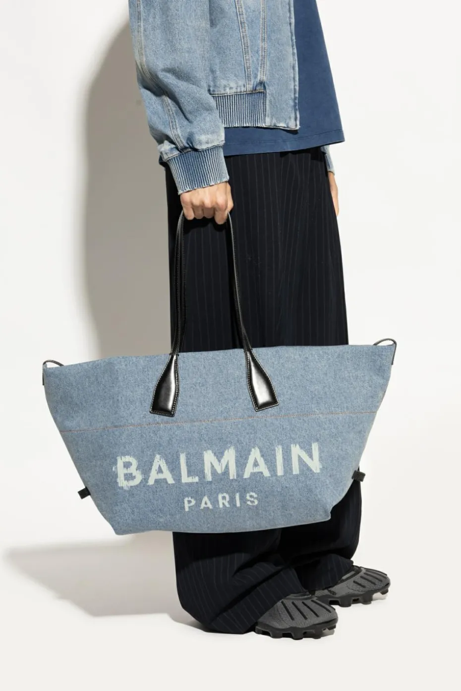 Balmain NIEBIESKI Torba typu `shopper`