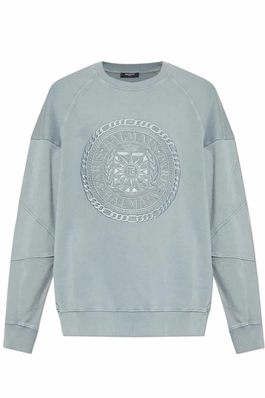 Balmain SZARY Bluza z logo