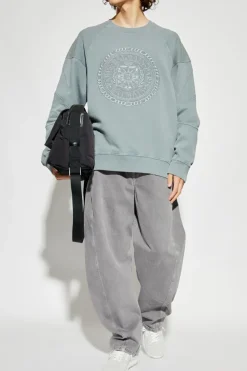 Balmain SZARY Bluza z logo
