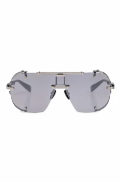 Balmain SZARY Okulary przeciwsłoneczne `Colonel`