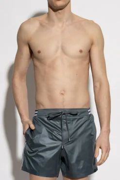 Balmain SZARY Szorty kąpielowe