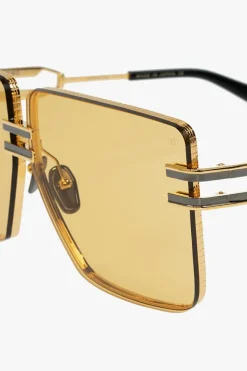 Balmain ŻÓŁTY Okulary przeciwsłoneczne ‘Gendarme’