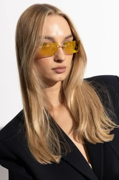 Balmain ŻÓŁTY Okulary przeciwsłoneczne `Pierre`