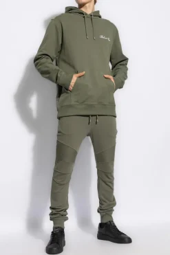 Balmain ZIELONY Bluza z logo