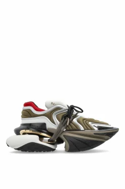 Balmain ZIELONY Buty sportowe