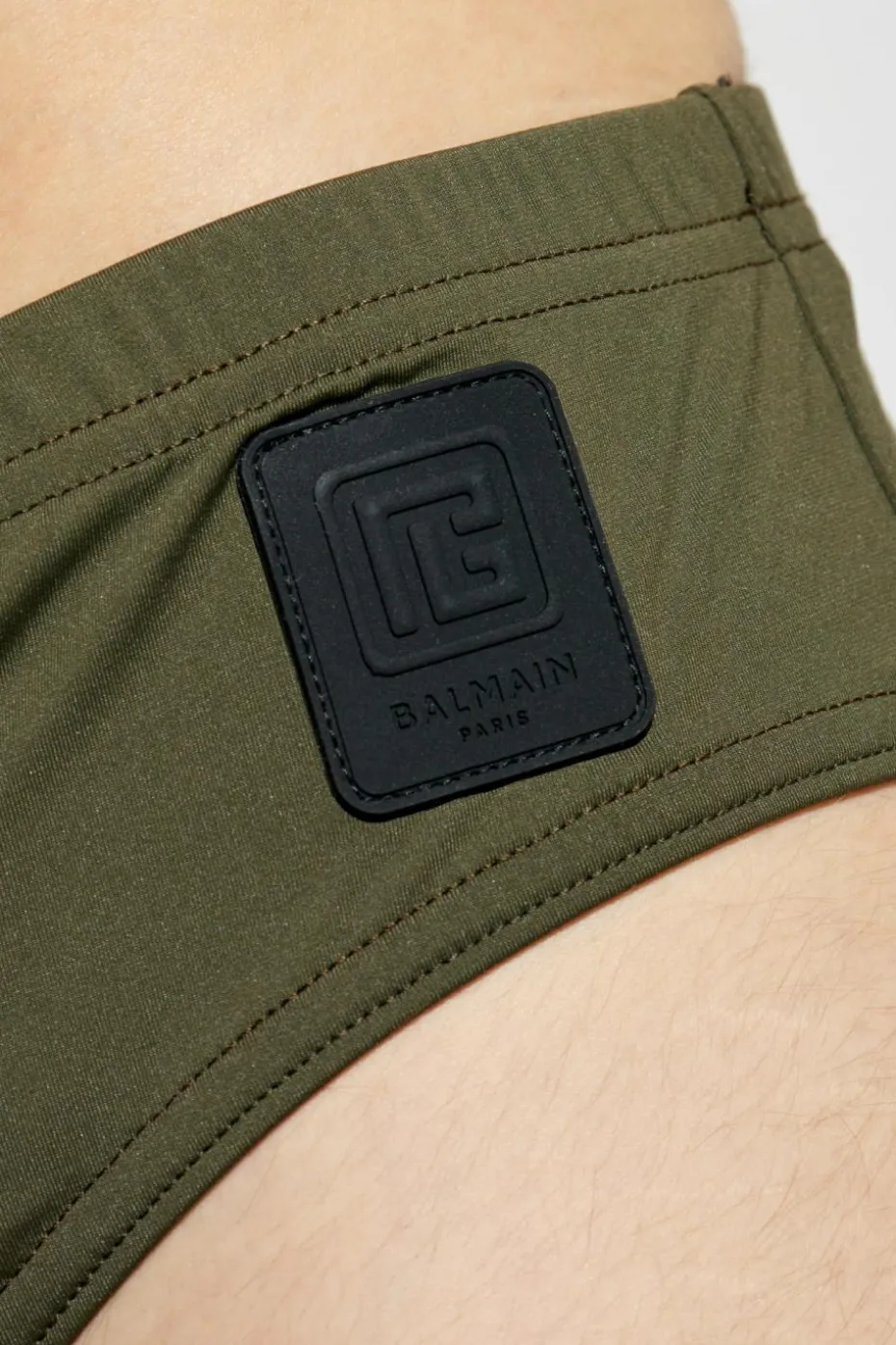 Balmain ZIELONY Slipy kąpielowe