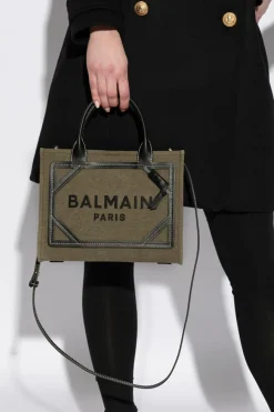 Balmain ZIELONY Torba typu `shopper`