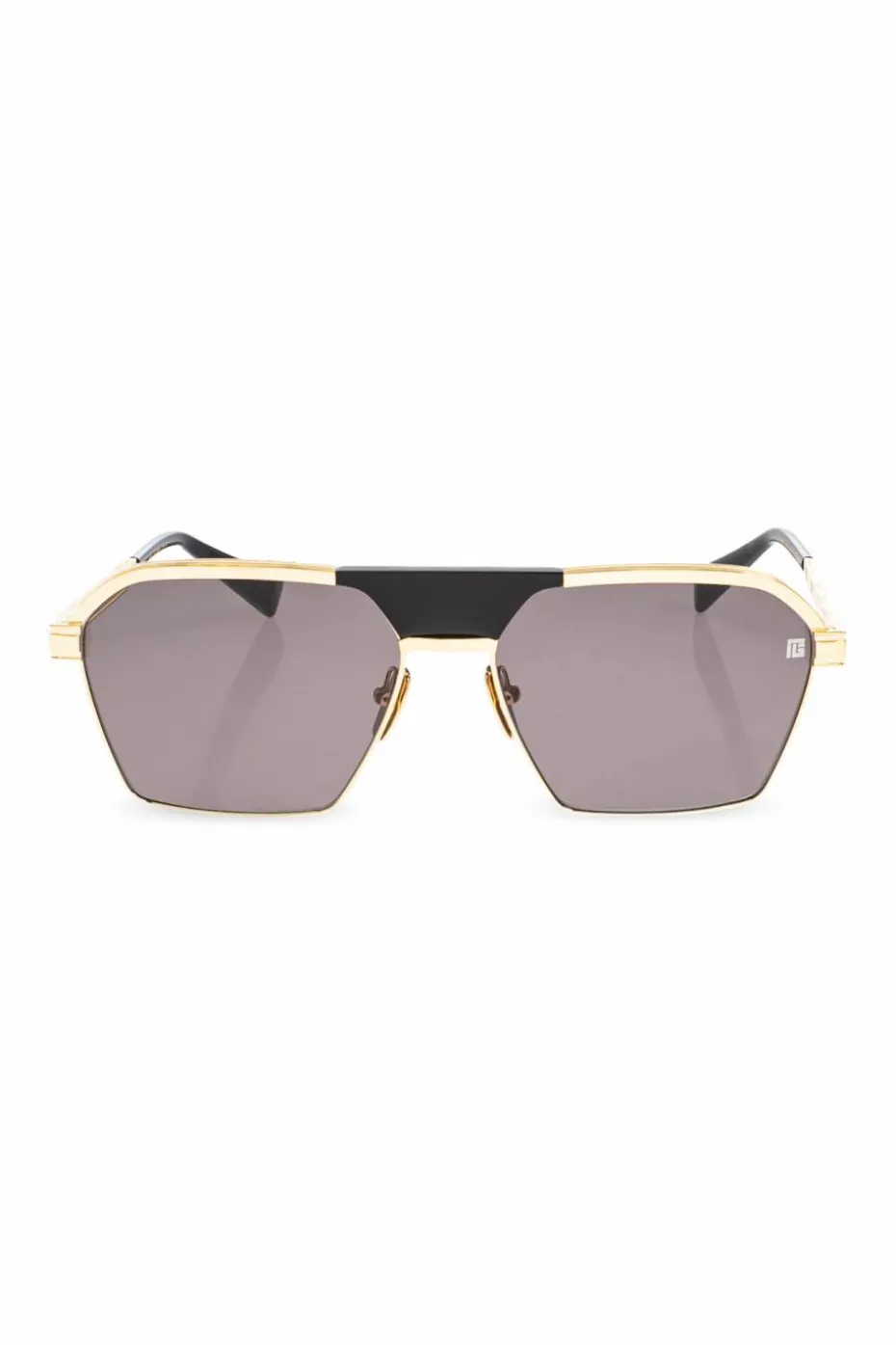 Balmain ZŁOTY Okulary przeciwsłoneczne `Sergeant`
