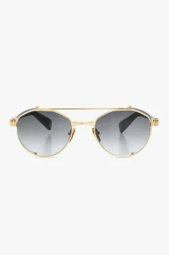 Balmain ZŁOTY Okulary przeciwsłoneczne