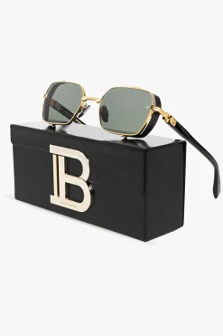 Balmain ZŁOTY Okulary przeciwsłoneczne