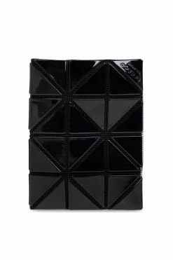 Bao Bao Issey Miyake CZARNY Etui na karty z geometrycznym wzorem
