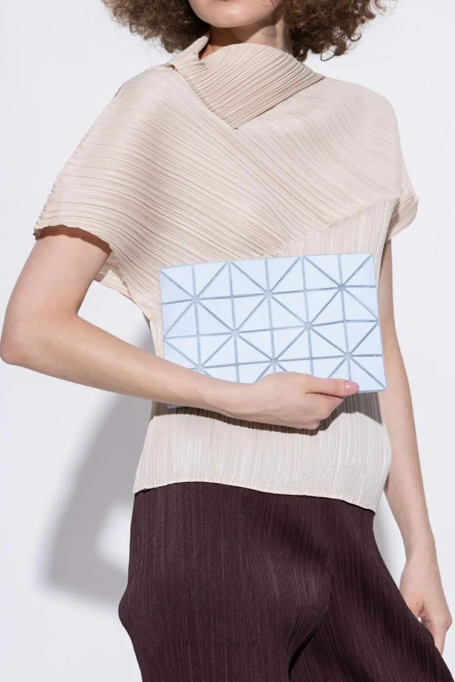 Bao Bao Issey Miyake jasnoniebieski Kopertówka