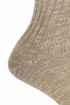 Birkenstock beżowy Bawełniane skarpety