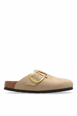 Birkenstock beżowy Klapki `Boston Big Buckle`