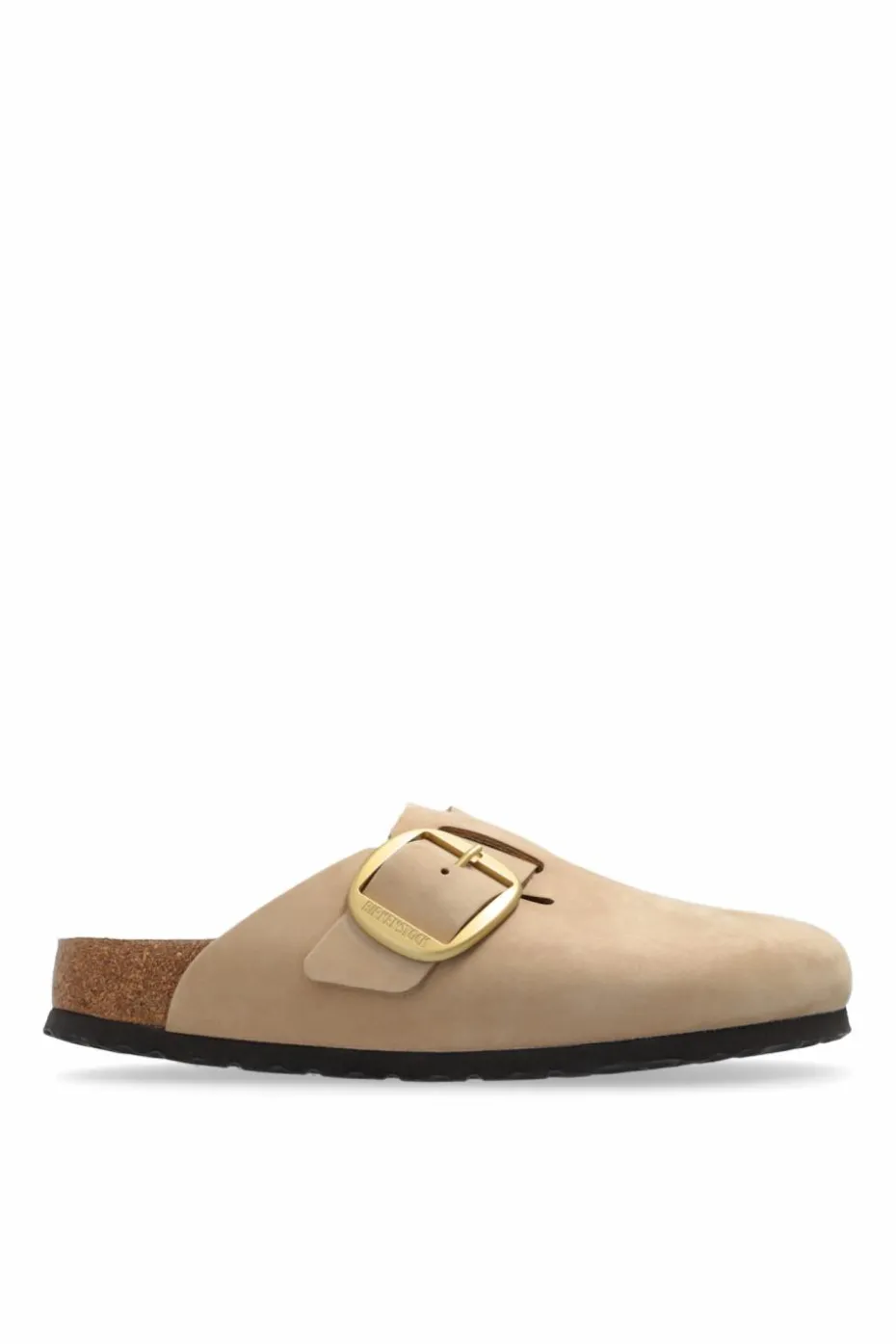 Birkenstock beżowy Klapki `Boston Big Buckle`