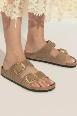 Birkenstock beżowy Klapki `Arizona Big Buckle`