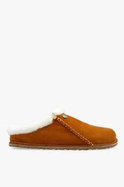 Birkenstock BRĄZOWY Klapki ‘Zermatt Premium’