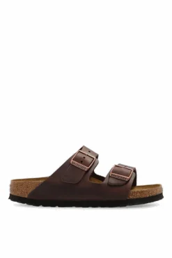 Birkenstock BRĄZOWY Klapki ‘Arizona BS’