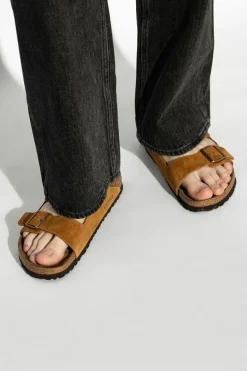 Birkenstock BRĄZOWY Klapki ‘Arizona BS'