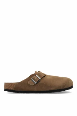 Birkenstock BRĄZOWY Klapki `Boston BS`