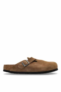 Birkenstock BRĄZOWY Klapki `Boston BS`