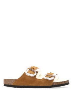 Birkenstock BRĄZOWY Klapki ‘Arizona BS’
