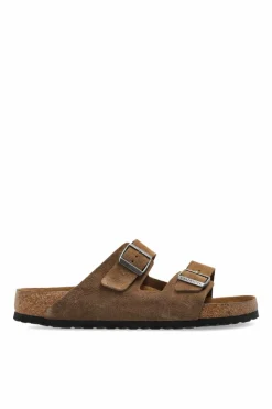 Birkenstock BRĄZOWY Klapki `Arizona BS`