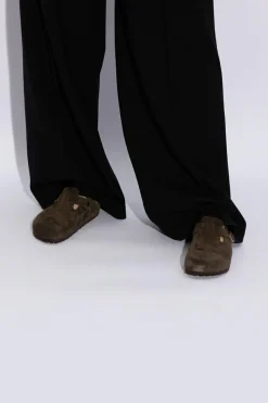 Birkenstock BRĄZOWY Klapki ‘Boston BS’