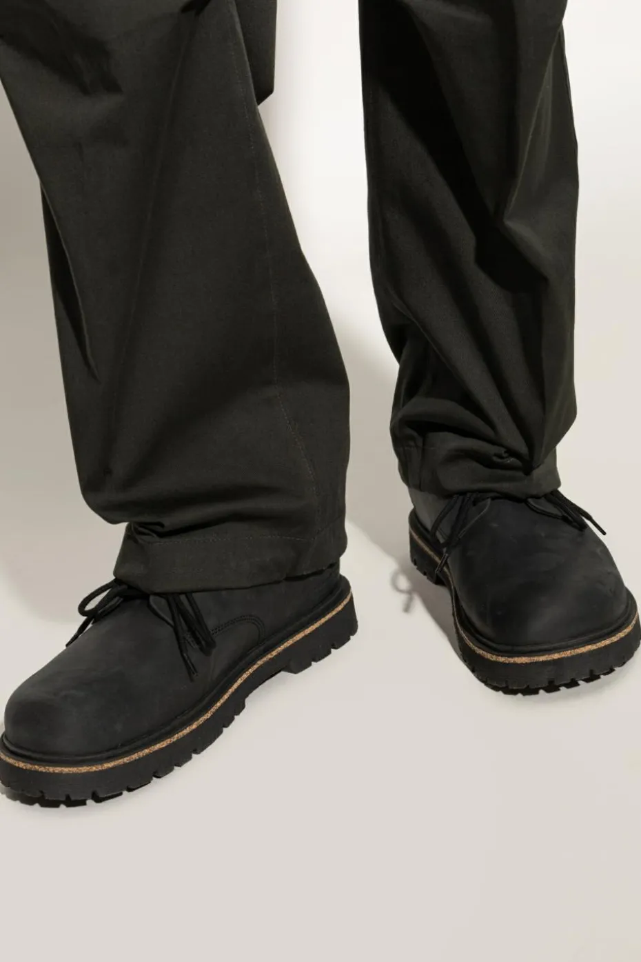 Birkenstock CZARNY Buty `Highwood Lace Low`