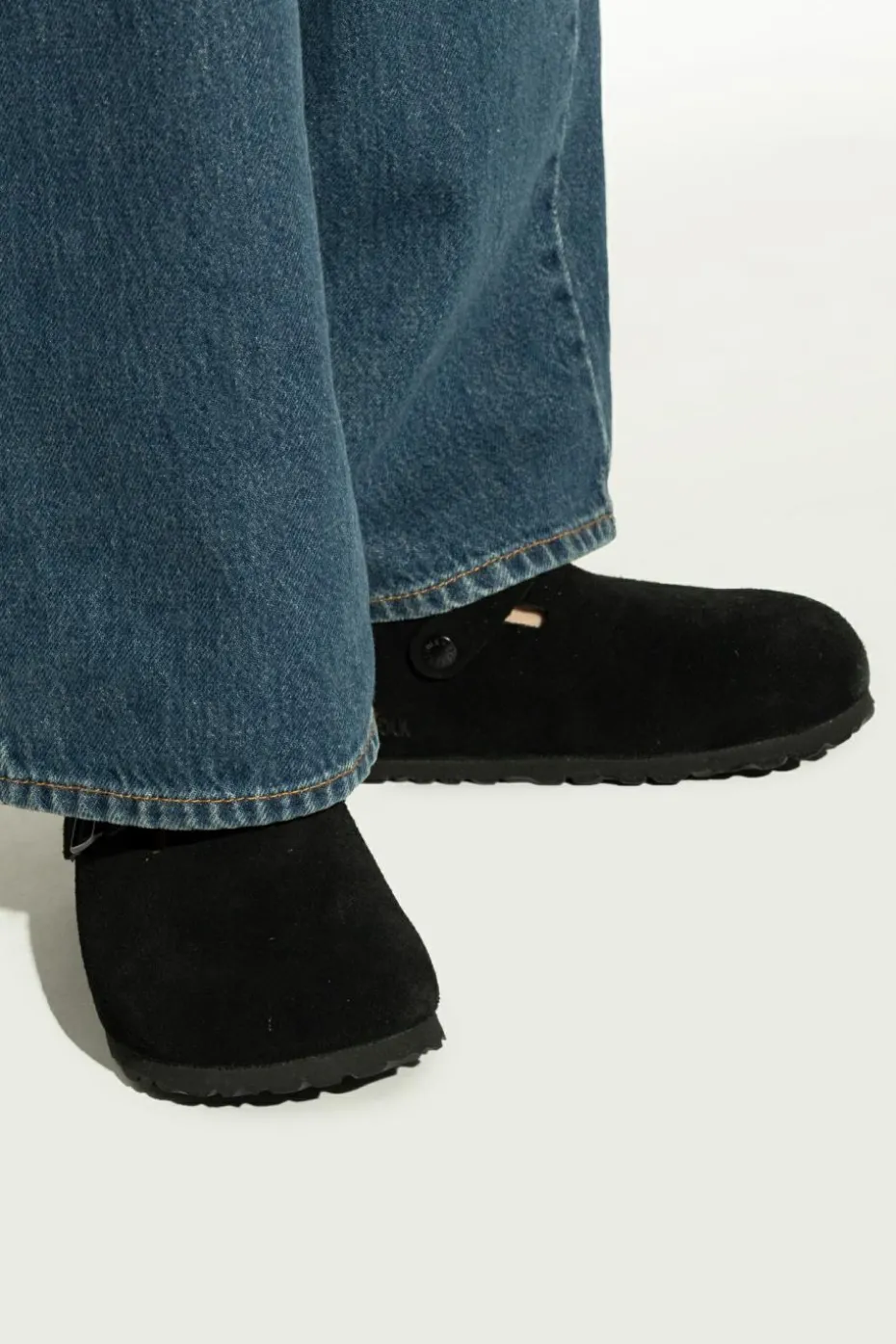 Birkenstock CZARNY Buty `Tokio II Suede`